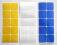 NAKLEJKI ODBLASKOWE KW 45x45mm 1 listek kpl=10szt