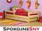 Łóżko HUGO 180x80 Łóżka dla dzieci od SpokojneSny