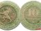 30.BELGIA, LEOPOLD I, 10 CENTIMOW 1862