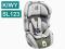 FOTELIK SAMOCHODOWY KIWY SL123 UNIVERSAL 9-36 Kg