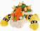 Super Mario Bros maskotka pluszowa Bowser Koopa !!