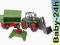 DUŻY ZDALENIE STEROWANY TRAKTOR PRZYCZEPĄ R/C 1:28