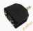 ADAPTER ROZDZIELACZ MINI JACK 3,5mm GOLD DWÓJNIK