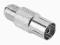 Adapter SAT gniazdo antenowe - gniazdo typu F