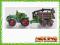 SIKU traktor z leśną przyczepą 1645