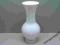 ELEGANCKI BIAŁY WAZON ! WYS. 22,4 CM