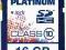 Karta SDHC PLATINUM 16GB class10!!OKAZJA !!NOWA!!