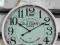 zegar do powieszenia XXL 85 cm ecru retro vintage