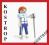 PLAYMOBIL 5204 SASZETKA NARCIARKA - NORDIC WALKING