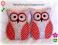 PODUSZKA DEKORACYJNA SOWA PRZYTULANKA SÓWKI