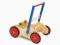 DREWNIANY CHODZIK Jeździk WÓZEK DLA LALEK