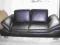Sofa 3-ka  100% SKÓRA -  czarna