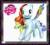 MY LITTLE PONY- SKACZĄCA  RAINBOW DASH  NOWY KUCYK
