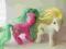 MPL MY LITTLE PONY ZESTAW BIAŁY I CIEMNY RÓŻ