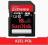 Karta SANDISK 16GB SD SDHC EXTREME VIDEO HD 45MB/s