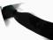 Krawat - śledź - wąski - CZARNY - najlepsza jakość