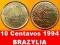 BRAZYLIA,  10 Centavos 1994