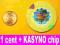 1 cent + KASYNO chip-INDIANA GAMING-Lawrenceburg