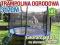 TRAMPOLINA 312cm + SIATKA +DRABINKA WYPRZEDAŻ