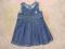 1064_BENETTON BABY_Sukienka jeans_6-9 m_68-74 cm