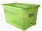 Pojemnik plastikowy Crystalbox 52L zielony