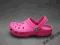 CROCS__PIANKOWE KLAPKI W SUPER STANIE__34-35 (22CM