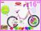 ROWEREK FAIRY 16 DLA DZIEWCZYNKI ROWER+GRATIS