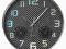 ZEGAR ŚCIENNY 33CM Z TERMOMETREM