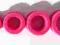RÓŻOWY MAT TUNEL ODKRĘCANY 10mm  akryl