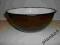 EMALIOWANA,BRĄZOWA MISKA