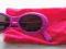 OKULARY PRZECIWSŁONECZNE D/DZIECI 0-3+ETUI RÓŻOWE