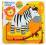 PUZZLE DREWNIANE Ramkowe Układanka ZEBRA 5 elem