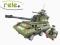 ZESTAW CZOŁG LEKKI + ŻOŁNIERZE KLOCKI ARMIA 319 EL