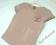 COCCODRILLO: piękna beżowa bluzeczka z różą 9+
