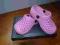 Sandałki 23 różowe buty 14,5 cm klapki crocsy