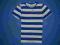 4848-14 __GEORGE__ T-SHIRT STRIPED MARINE 140-146