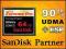 SANDISK CF 64GB EXTREME PRO 90MB/s 600X UDMA 6 FV