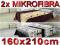 KOC KOCE MIKROFIBRA 160x210 NARZUTA 2szt. PROMOCJA