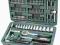 Zestaw kluczy 130 el narzędzi 1/4 komplet walizka