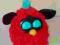 Interaktywny Furby Hot Red Black Irokez Ang