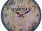 Zegar ścienny drewniany Baroque 34cm retro
