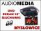 AUDIOMEDIA AMV1028FVD EKRAN PODSUFITOWY DVD PILOT