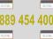 -- 889 454 400 -- ZŁOTY NUMER HEYAH, F. VAT 23%