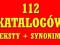 RĘCZNE KATALOGOWANIE 112 PRYWATNYCH SEOKATALOGÓW