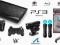 PS3 500GB 2PADY+ 2 MOVE +KAM+ŁADOW+KLIPS+ GRA 24H