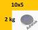MAGNES NEODYMOWY 10x5 N42 WYSYŁKA W 24H !