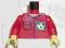 973pb235c01 Red Torso Post Office Worker, Shirt