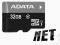 Karta ADATA MicroSD SDHC 32GB CL10 UHS-I +ADAPTER