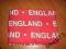 Poszwa na kołdre ENGLAND - 1 szt