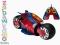 SPIDERMAN ZDALNIE STEROWANY CYBER CYCLE MOTOR